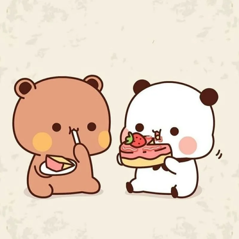 Avatar cô gái chibi cute tóc vàng đội mũ
