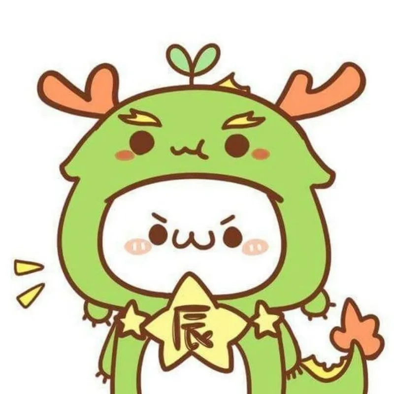 Chibi cô gái dễ thương đang cho khủng long ăn