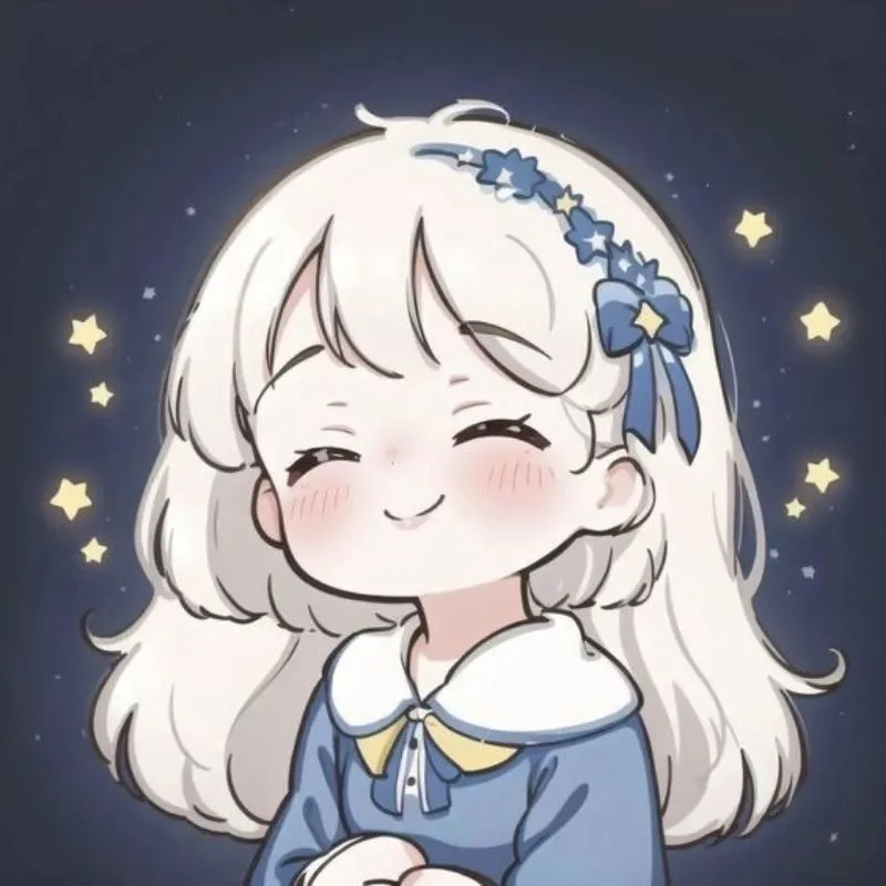 Ảnh cô gái cute chibi mặc đồ truyền thống Nhật Bản