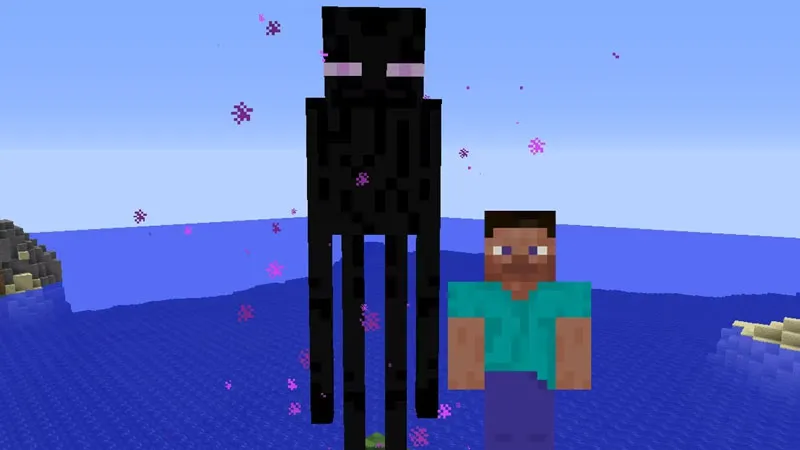 Enderman bí ẩn với đôi mắt tím và khả năng dịch chuyển