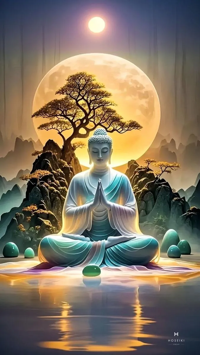 Hình ảnh Phật đơn giản, giúp người dùng cảm thấy gần gũi hơn với đạo Phật.
