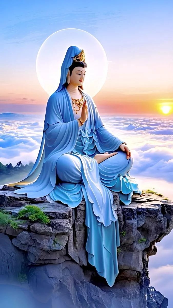 Bức ảnh Phật an lạc, mang đến nguồn năng lượng tích cực và bình yên.