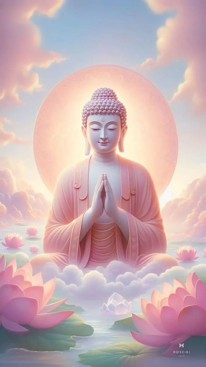 Ảnh Phật giữa thiên nhiên, giúp tìm thấy sự an lạc trong những khoảnh khắc căng thẳng.