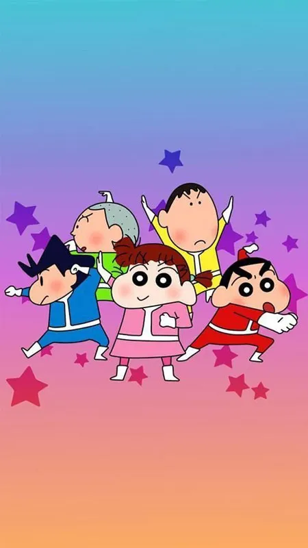 Shin, Nene, Masao và Kazama cùng nhau chơi, ảnh bạn bè 37