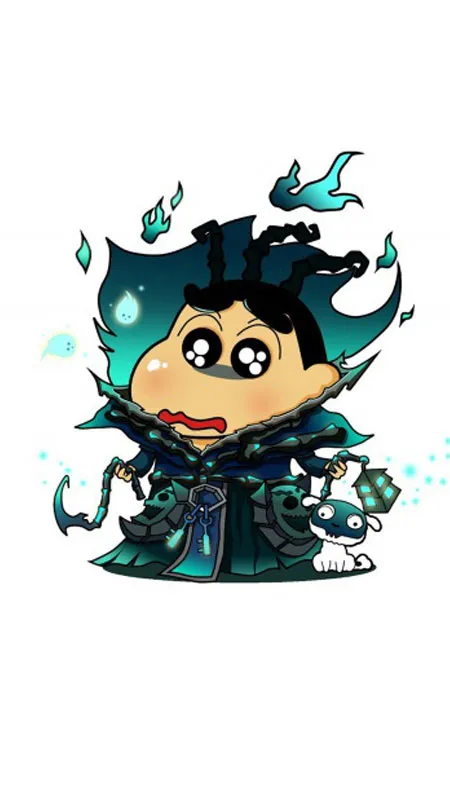 Shin Cậu Bé Bút Chì trong trang phục cổ trang, ảnh cosplay sáng tạo 74