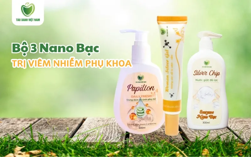Thói quen vệ sinh bằng sản phẩm chứa Nano Bạc giúp kháng khuẩn nấm chuyên sâu cho vùng kín
