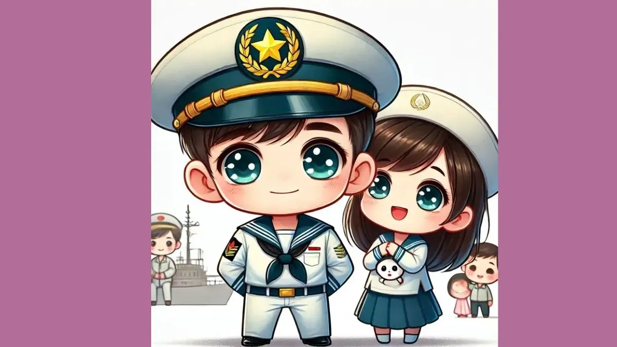 Chibi bộ đội Việt Nam và cảnh sum họp gia đình ấm áp