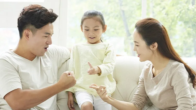 Ảnh gia đình 3 người