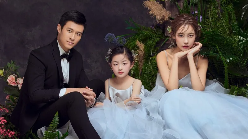 Gia đình Hàn Quốc tươi tắn