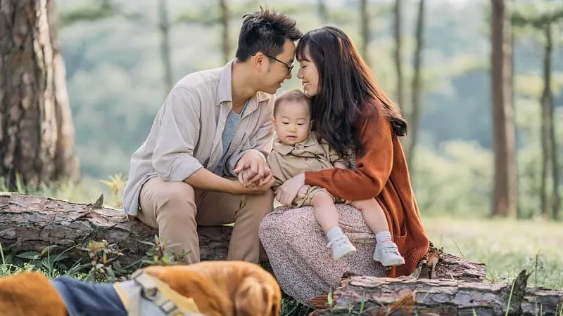 Gia đình Hàn Quốc ấm áp