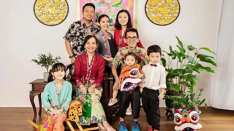 Gia đình Trung Quốc trên cầu