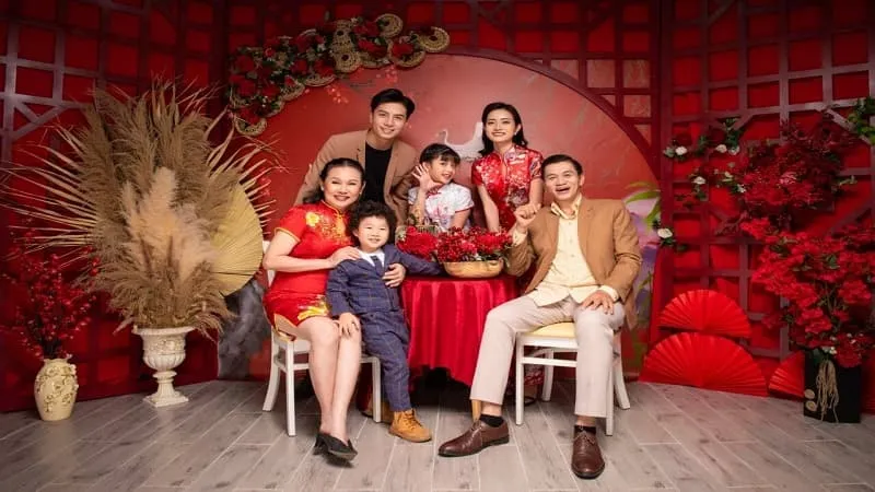 Gia đình Tết đoàn viên