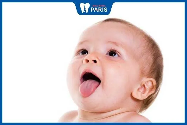 Hình ảnh lưỡi bình thường ở trẻ em - Trẻ có lưỡi khỏe mạnh