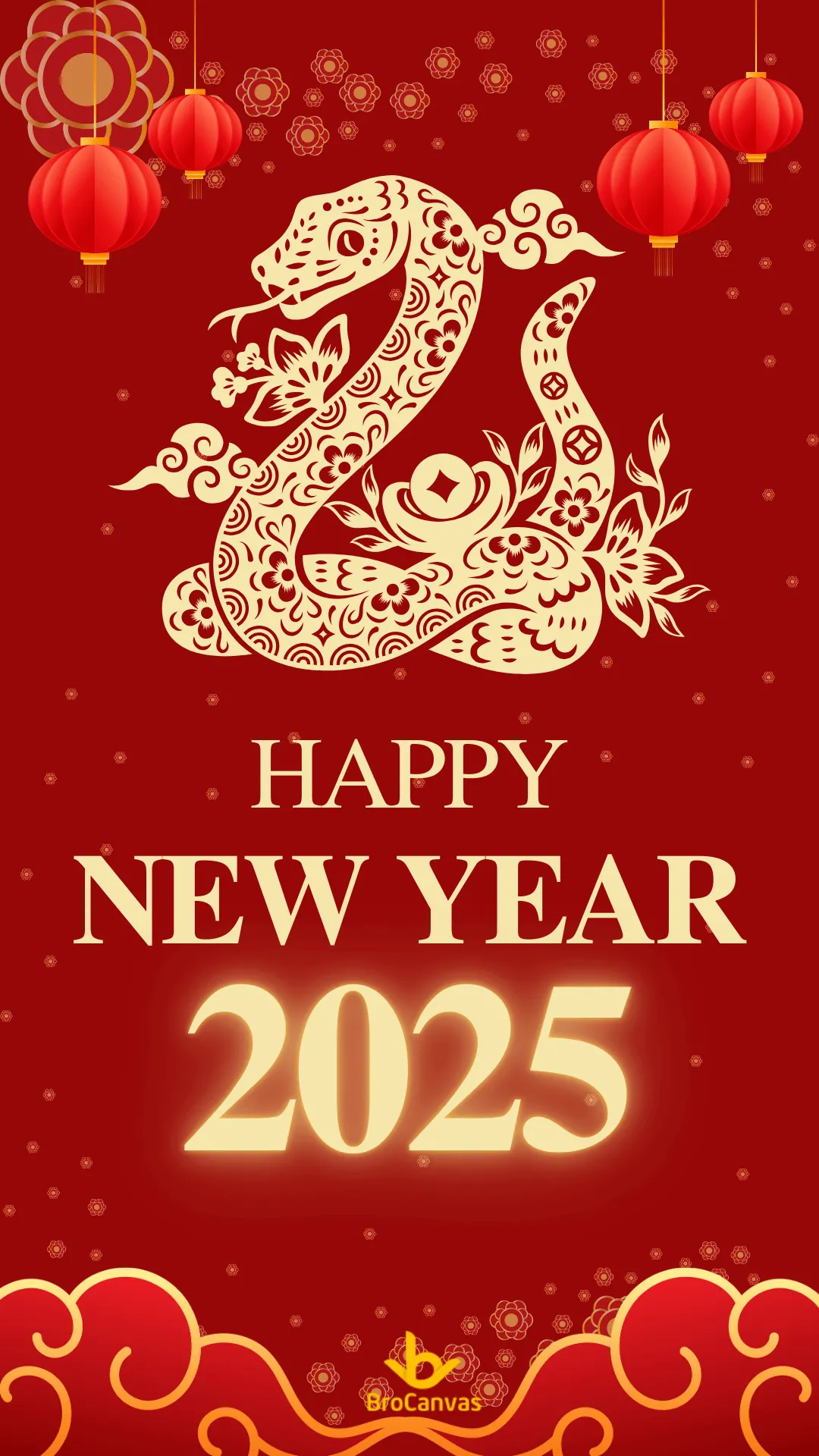 Hinh nen dien thoai Happy new year 2025