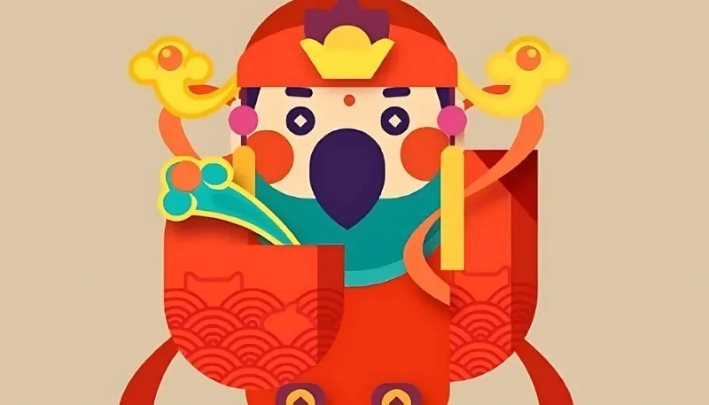 Hình nền Thần Tài cute