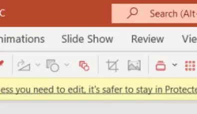 cách bật chỉnh sửa template powerpoint sau khi tải về