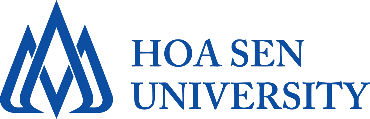 Logo Đại học Hoa Sen bản tiếng Anh chất lượng cao