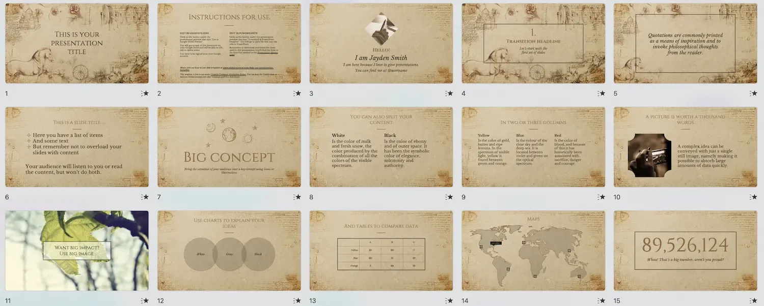 Mẫu PowerPoint được thiết kế cho việc giảng dạy lịch sử, sử dụng các yếu tố đồ họa cổ điển, bản đồ và biểu tượng để minh họa các sự kiện, nhân vật lịch sử.