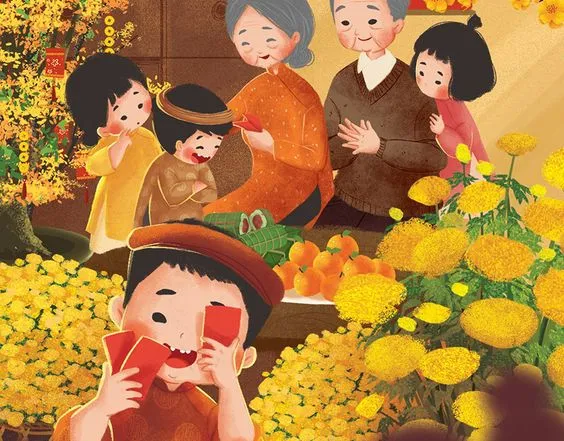 Ảnh minh họa Tết sum vầy ấm cúng