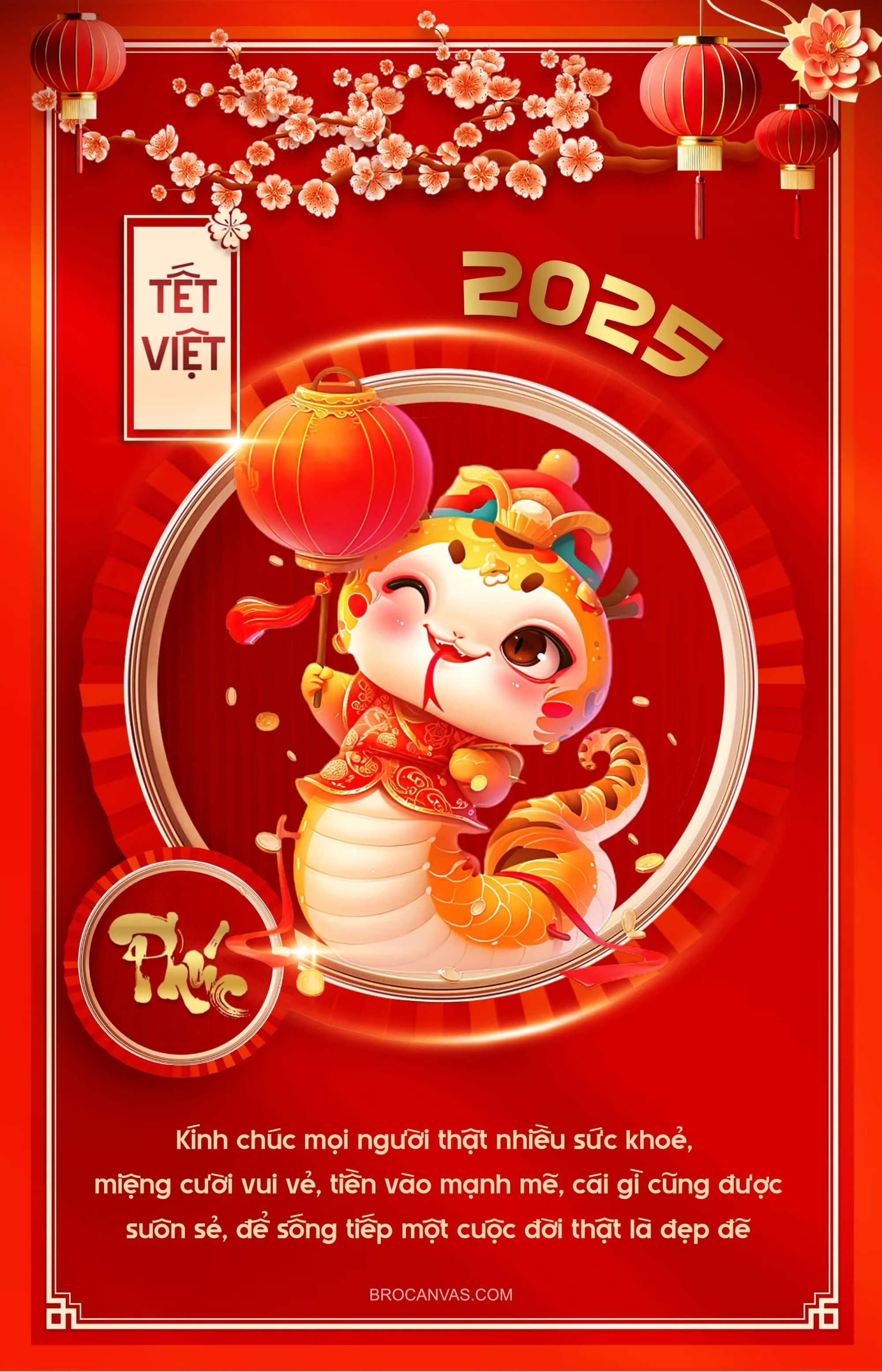 Tet Viet 2025 Chu Phuc va loi chuc