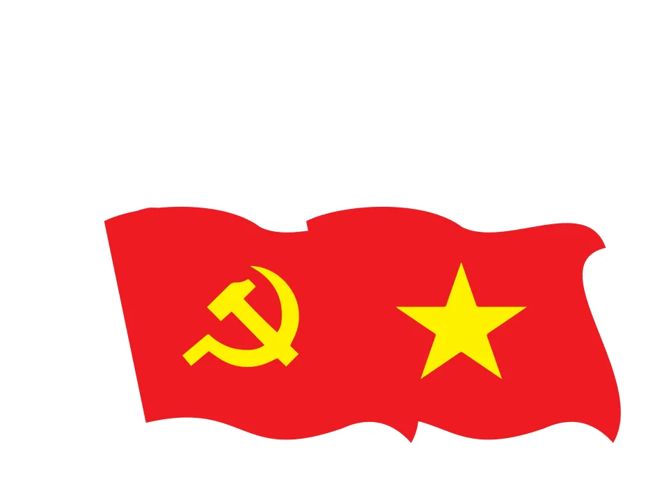 Biểu tượng búa liềm đặc trưng của Đảng Cộng sản Việt Nam, ảnh PNG