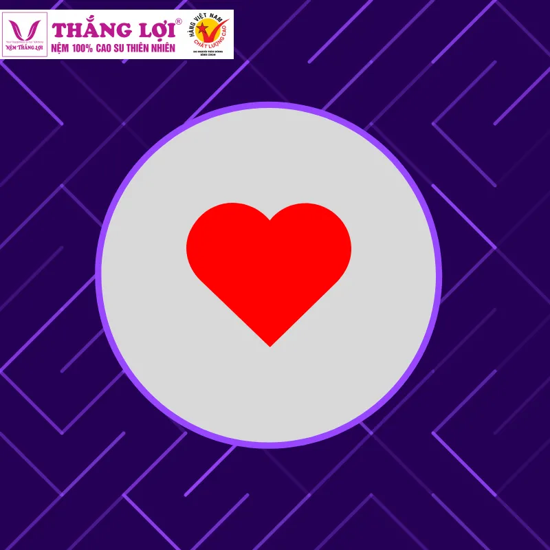 Trái tim màu đỏ, biểu tượng vĩnh cửu của tình yêu và lòng biết ơn