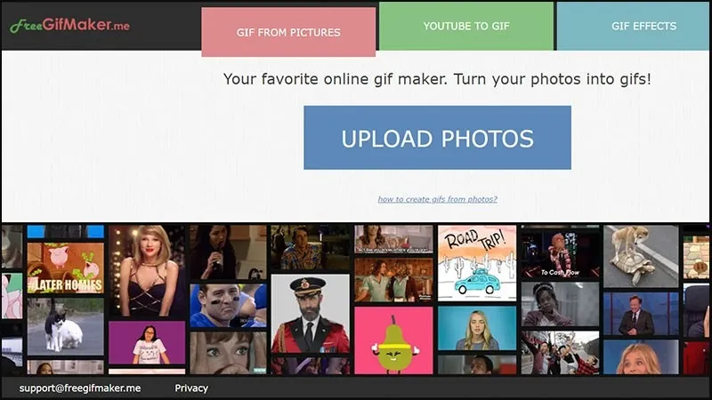 FreeGifMaker - tạo ảnh GIF động miễn phí
