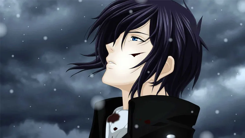 Ảnh anime nam buồn với vẻ ngoài lạnh lùng, cô độc