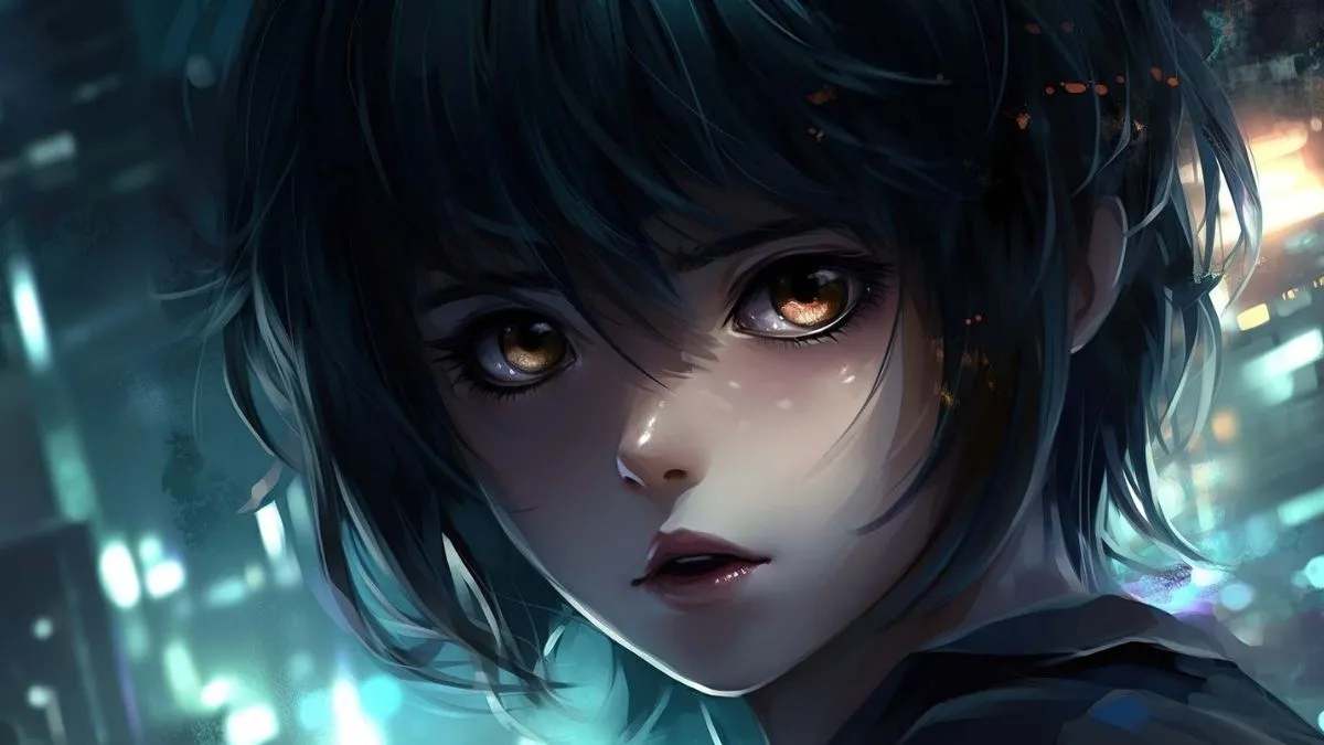 Ảnh bìa Facebook anime cô gái dễ thương