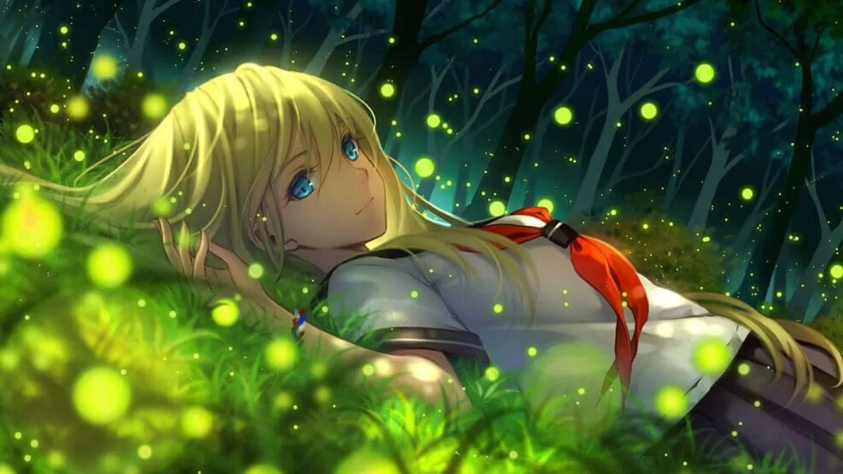 Ảnh bìa Facebook anime đầy hy vọng