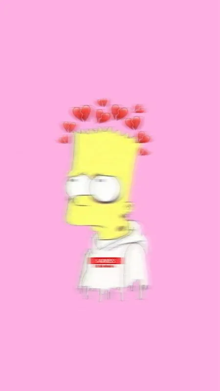 nhân vật Simpson buồn bã với khuôn mặt ủ rũ
