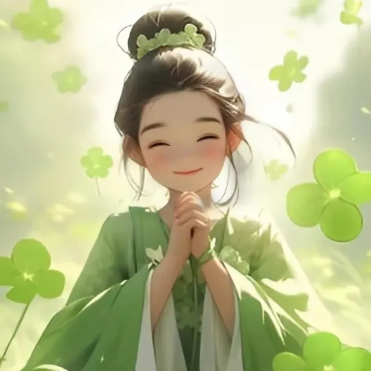 Avatar cỏ 4 lá trên cây