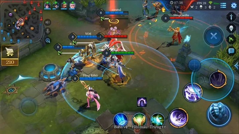 Tối ưu màu sắc để tăng hiệu suất chơi game Liên Quân