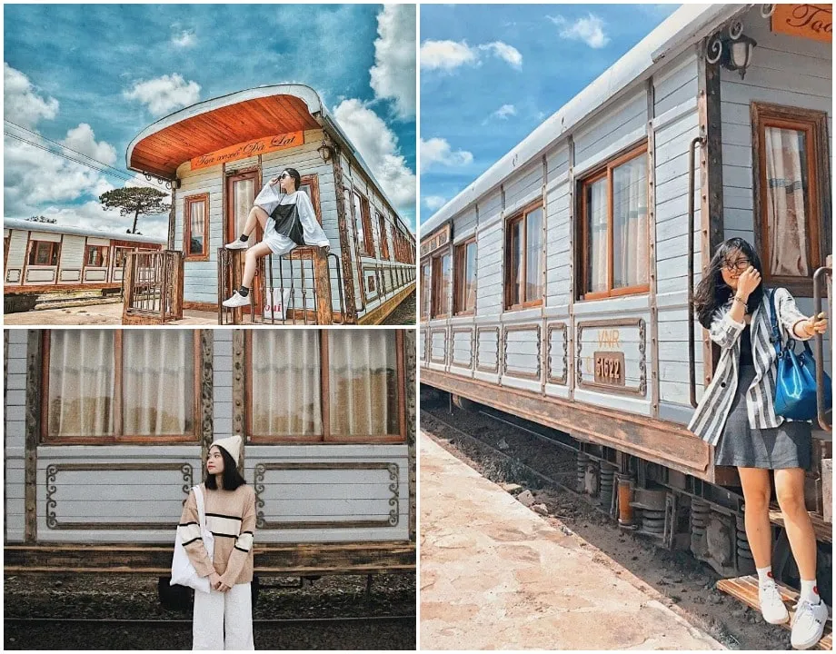 Ga Đà Lạt với vẻ đẹp như trong truyện cổ tích, là nơi lý tưởng để chụp ảnh tàu hỏa đẹp