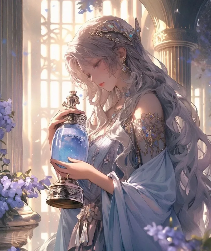 Bảo Bình nữ anime với trang phục cosplay độc đáo, thể hiện sở thích
