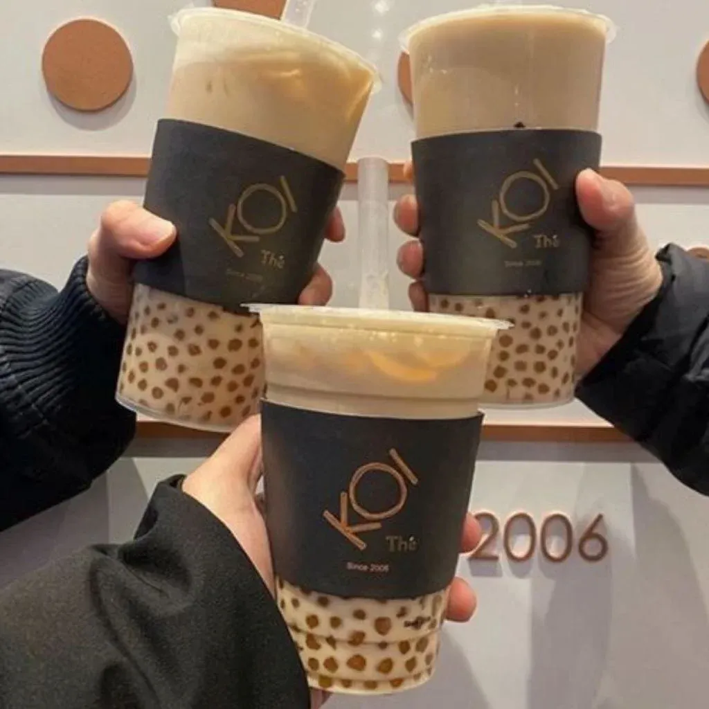 Ly trà sữa trân châu đơn giản nhưng cuốn hút