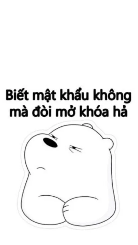hình nền điện thoại cảnh báo hài hước