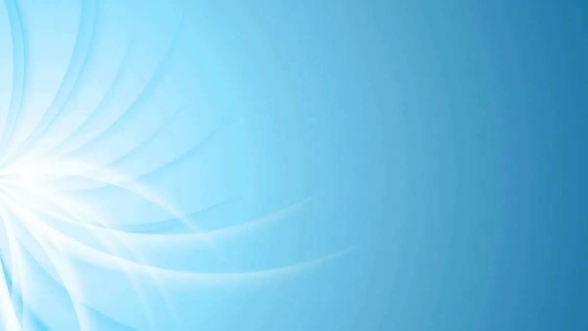 Hình nền Powerpoint xanh dương với họa tiết ánh sáng