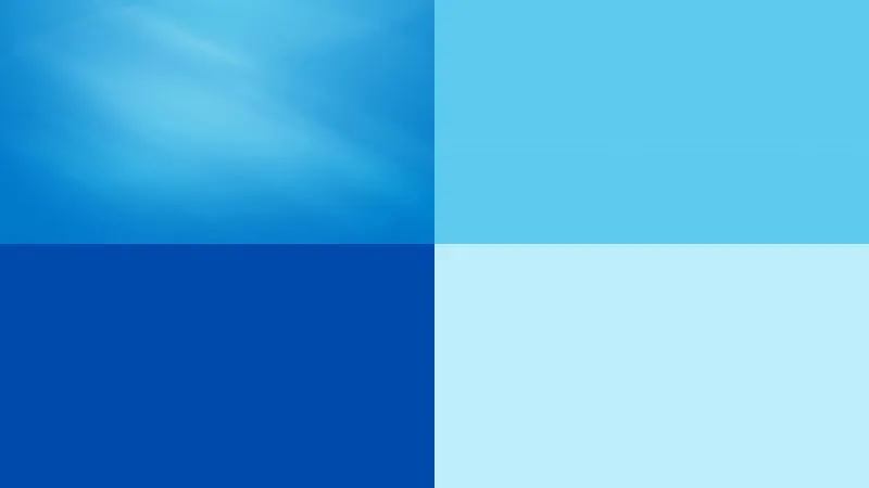 Hình nền slide Powerpoint màu xanh dương nhẹ nhàng