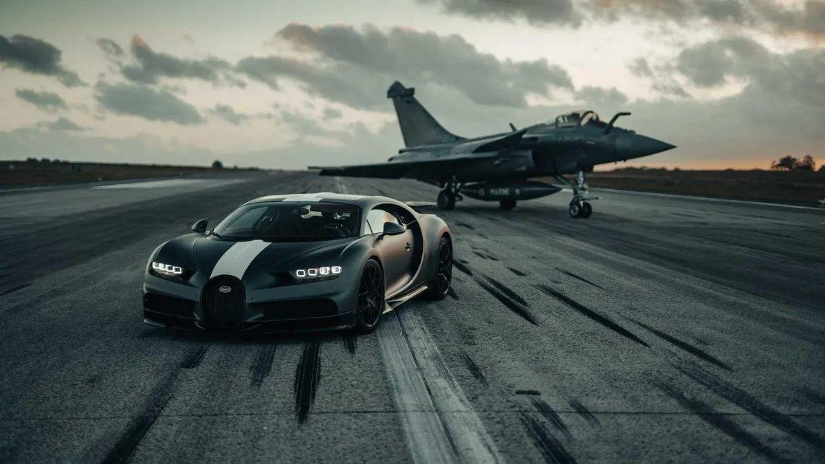 Hình nền Bugatti 4K phong cách