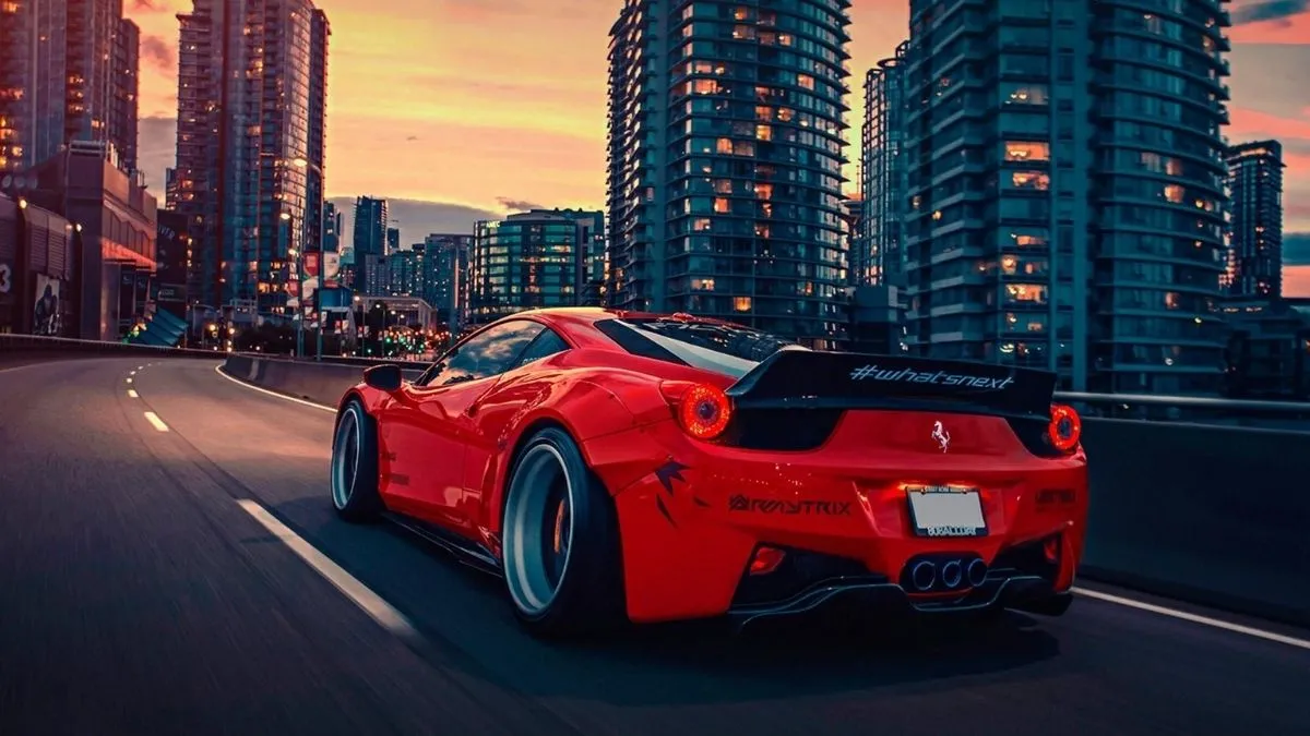 Hình nền Ferrari 4K cổ điển