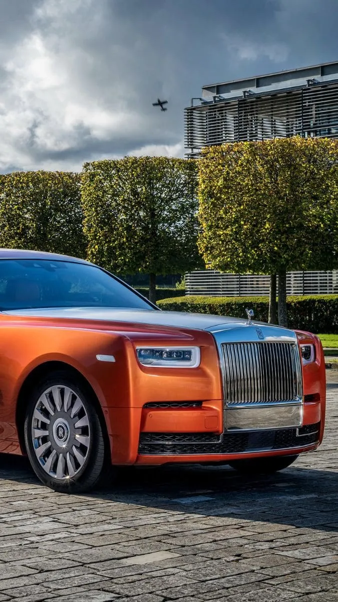 Hình ảnh Rolls-Royce trong nắng