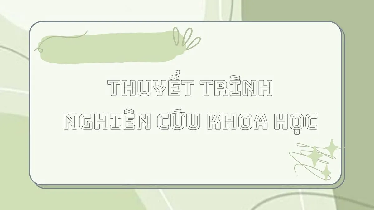 Hình nền intro thuyết trình Powerpoint với biểu tượng dễ thương
