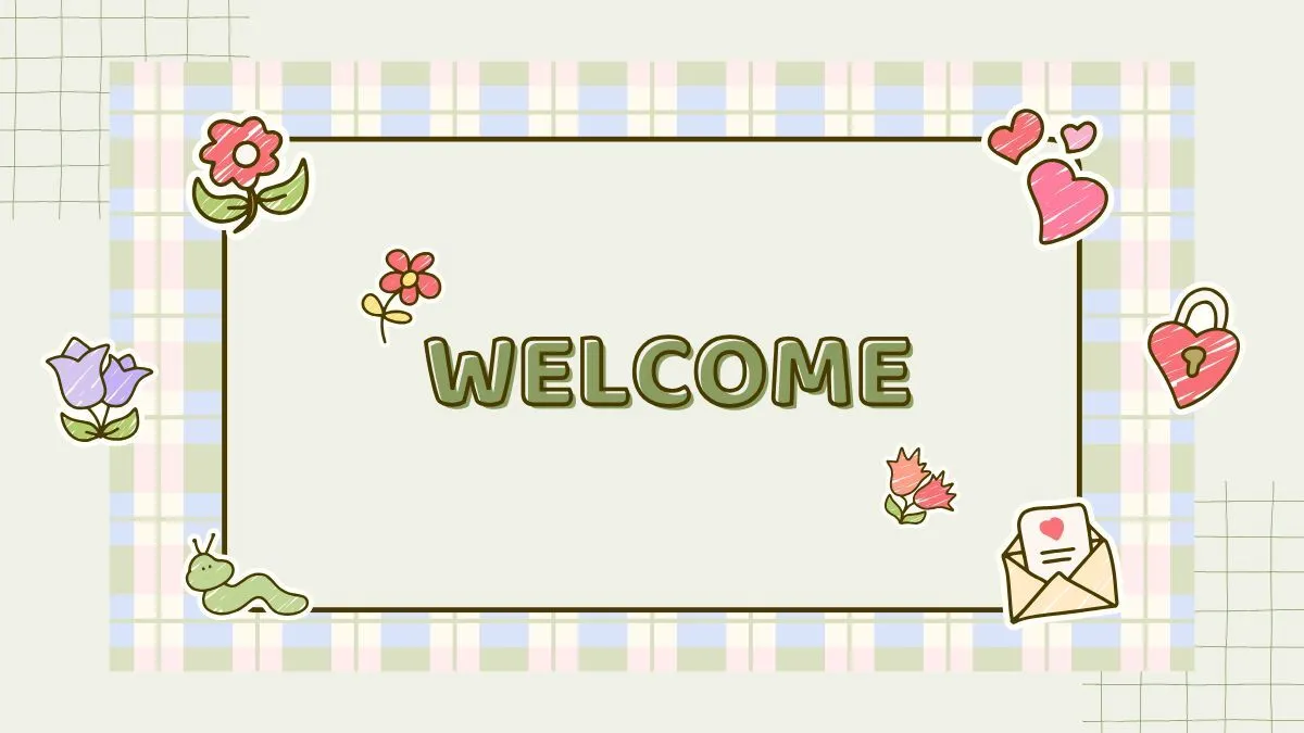 Hình nền slide welcome Powerpoint 4K độc lạ, thu hút