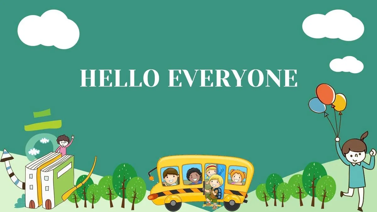 Mẫu background Powerpoint intro cute 4K với hiệu ứng động nhẹ nhàng