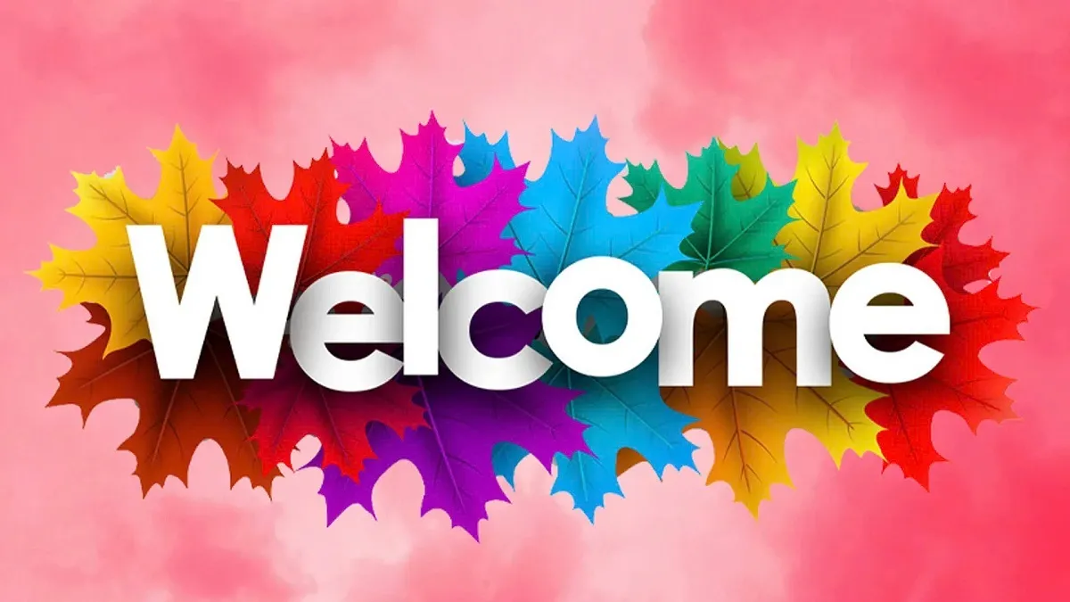 Hình nền slide welcome Powerpoint độc đáo, khác biệt