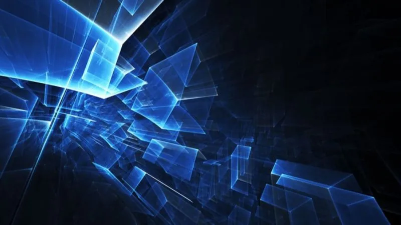 Họa tiết PowerPoint với hiệu ứng ánh sáng Neon rực rỡ