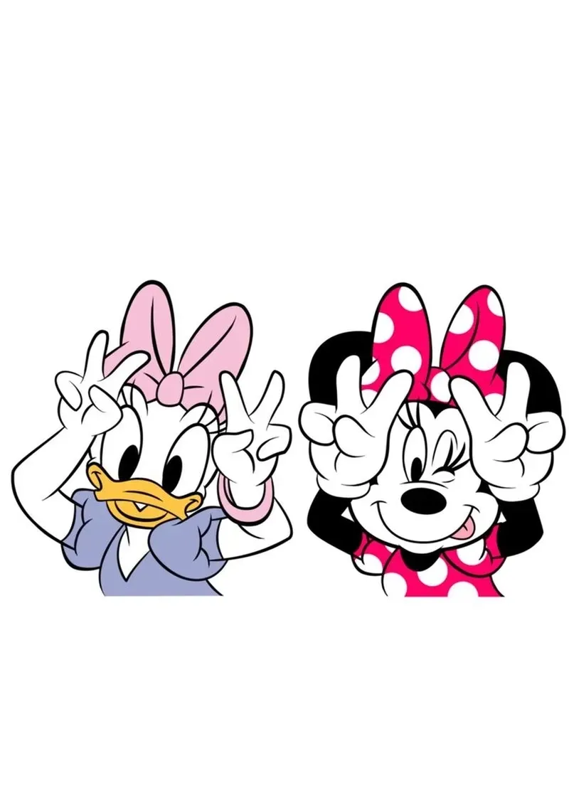 Chú vịt Donald và hai chú sóc dễ thương