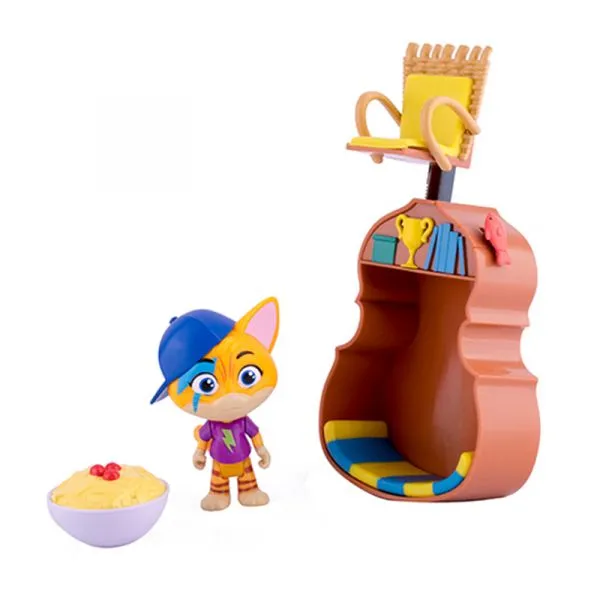 Playset chỗ ngủ của mèo Lampo hình guitar