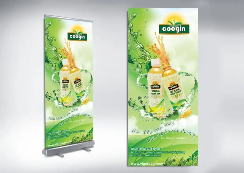Hình ảnh minh họa các loại poster quảng cáo sản phẩm phổ biến